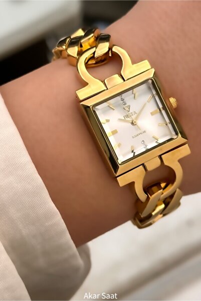 Fiesta ساعة يد نسائية F24054L بحزام فولاذي