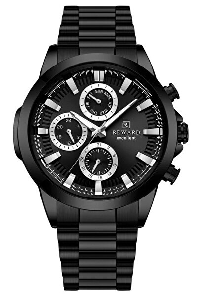 Reward ساعة يد رجالية بحزام فولاذي RD813244M