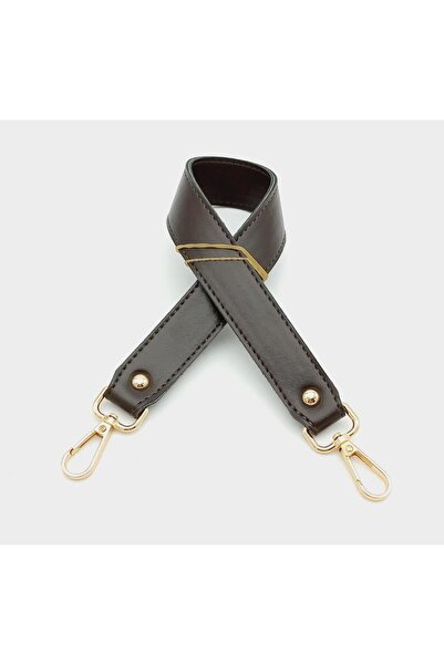 angel çanta aksesuar Culoare maro 42X2.5 cm Mâner cu cârlig metalic auriu des...