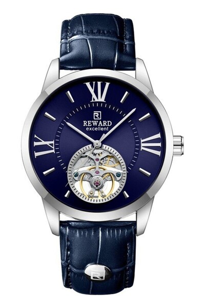 Reward Rd333825M Leather Cord Automatic Men Wrist Watch