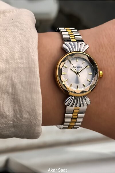 Chaperone CP000083 ساعة يد نسائية بحزام فولاذي