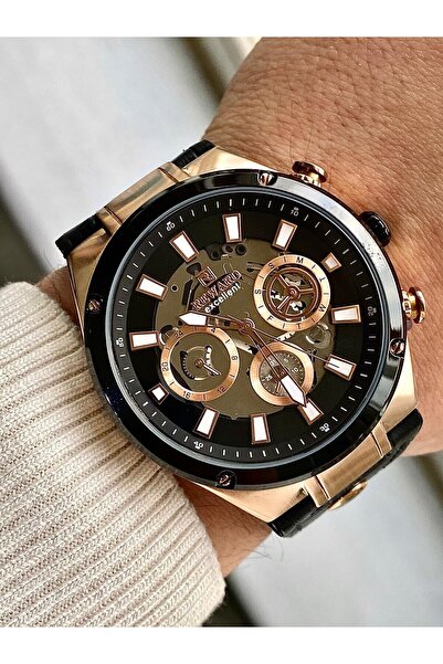 Reward Rd832999M Leather Strap Men's Wristwatch