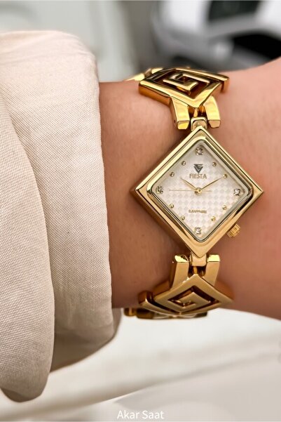 Fiesta Fs006 Women's Wristwatch with Steel Strap