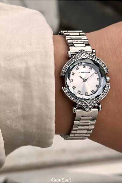 Chaperone Ch00153L Women Wrist Watch with Steel Cord