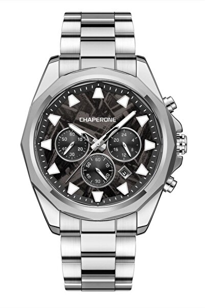 Chaperone Ch159M Men's Wristwatch with Steel Strap