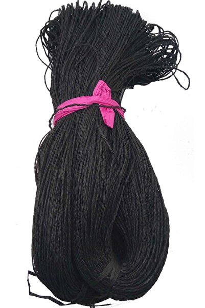 angel çanta aksesuar Χάρτινο Νήμα Μαύρο Χρώμα 500 Γρ