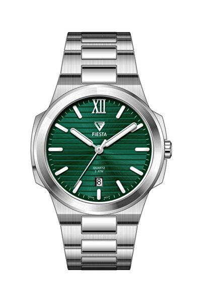 Fiesta F-2712 Men's Wristwatch with Steel Band