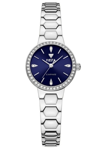 Fiesta F25001L Women's Wristwatch with Steel Strap