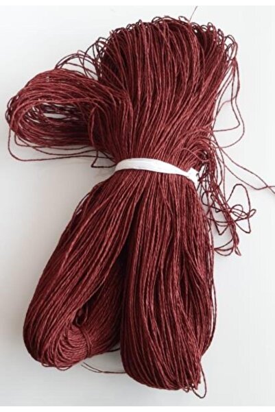 angel çanta aksesuar خيط ورق بلون أحمر كلاريت 250 جرام