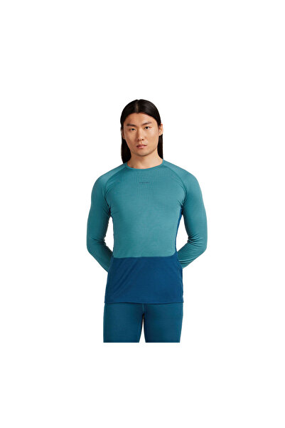 Icebreaker Bluza Barbati M Mer 200 Zoneknit Ls Crewe Atlantis-Topaz-Cb