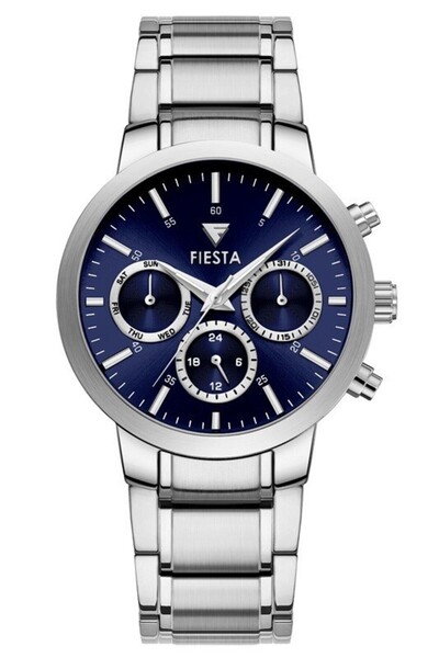 Fiesta F25017L Women's Wristwatch with Steel Strap