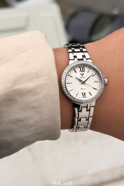 Fiesta F2701 Women's Wristwatch with Steel Strap