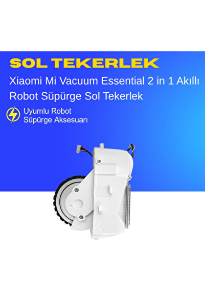 ümit maker Xiaomi Mi Robot Vacuum Mop Essential 2 In 1 Akıllı Robot Süpürge S...