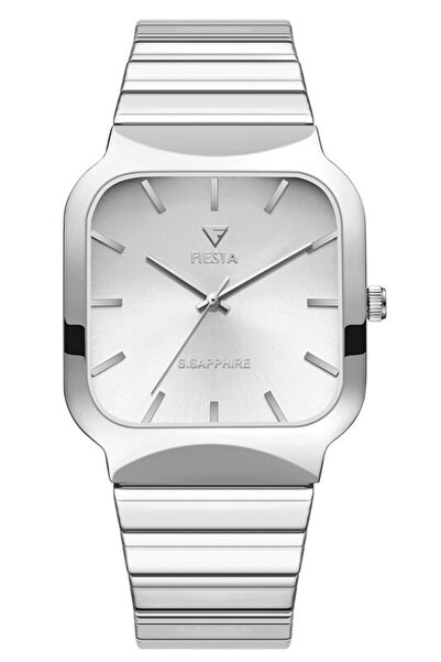 Fiesta ساعة يد رجالية F25014M بسوار معدني