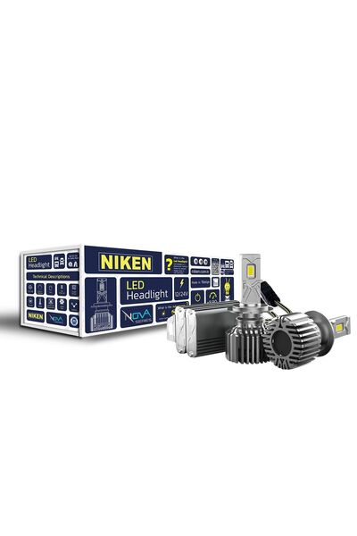 Niken H7 led xenon far ampulü seti nova 12000lm