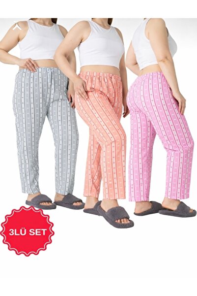 LOTTEBELLA مجموعة من قطن قطع مقاس كبير، مكونة من 3 قطع من قماش رقيق قابل للتن...