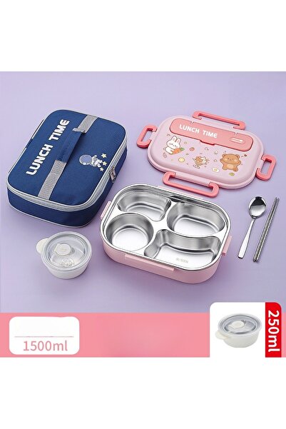 Everhot 316 Paslanmaz Çelik - Termal Çantalı, Isı Yalıtımlı Okul ve Ofis Yeme...