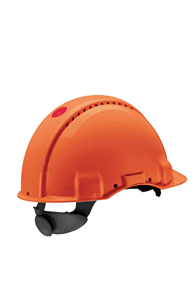 3M ™ G3000 nvı Turuncu Baret Uvicator Mandallı Havalandırmalı Plastik Ter Bantlı