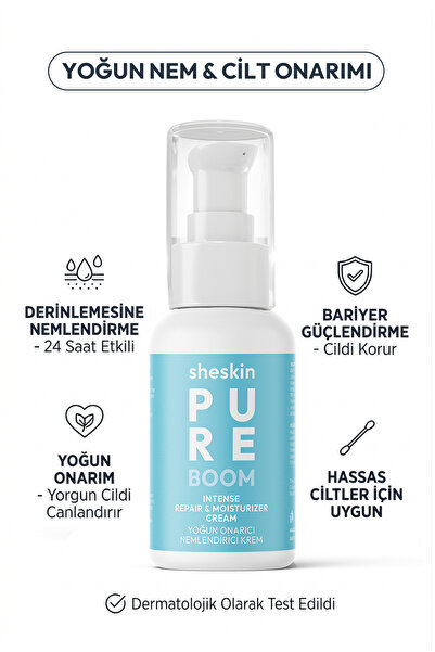 Kuru ve Hassas Ciltler | Yoğun Nem | Onarıcı Bariyer Kremi | Centella & Panthenol