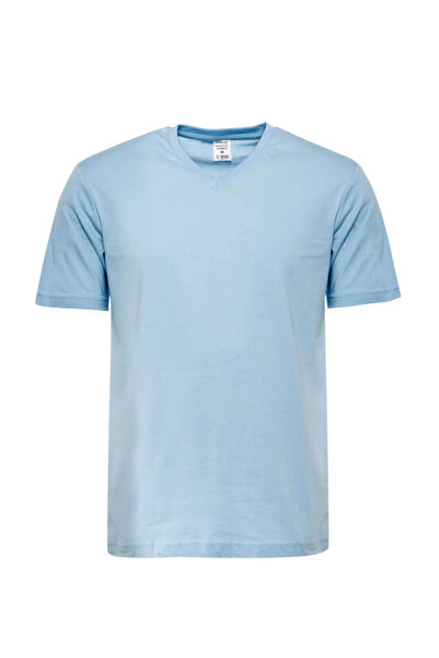 RELAXIA Мъжка тениска с V-образно деколте