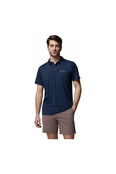 Columbia Ανδρικό Τεχνολογικό Τρέιλ ™   Μπλουζάκι Πόλο Ναυτικού Τύπου