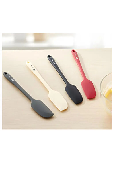 Fark Teknoloji Ivory Fine Tip Silicone Pastry Cream Pancake Spreading Spatula...