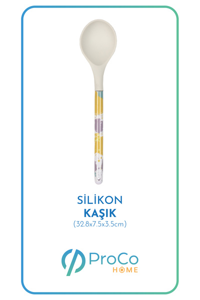 PROCO HOME Silicone spoon yellow