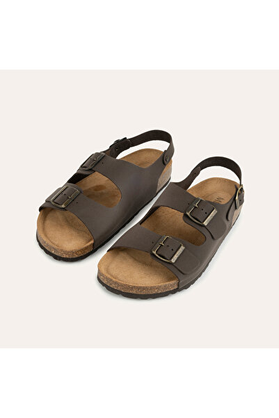 Mudo Leather Sandals with Buckle