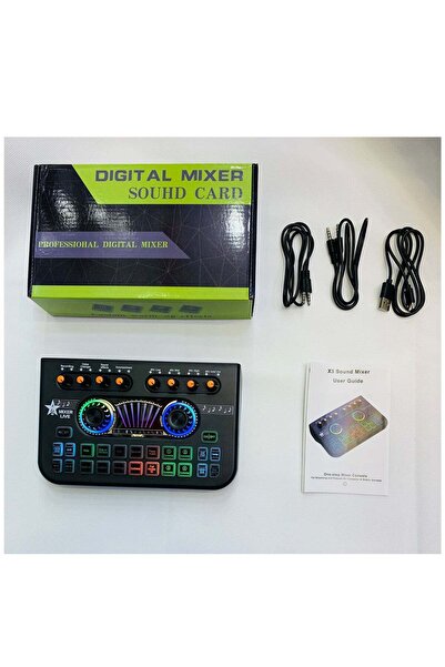 Generic X3 Live Voice Mixer Audio Interface Console