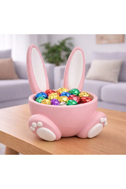 PLA paskalya tavşanı kase sepeti