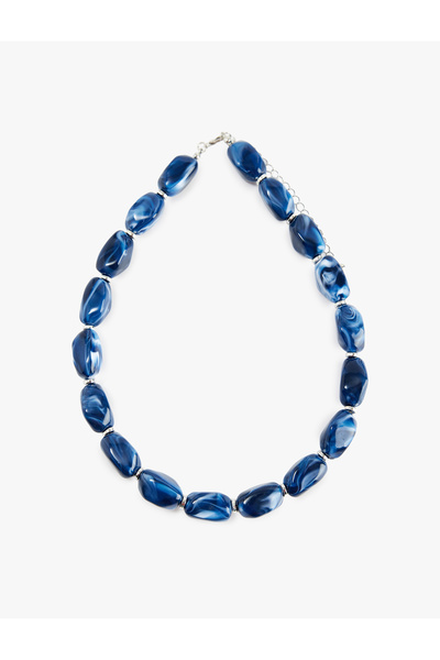 Koton Çelik Karışımlı Boncuklu Kolye