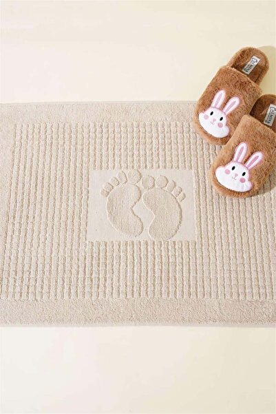 Çethome Πετσέτα ποδιών σε ανοιχτό μπεζ χρώμα