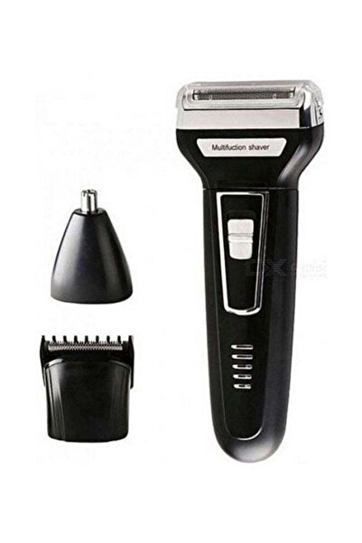 Kemei طقم ماكينة تشذيب كهربائية قابلة لإعادة الشحن متعددة الاستخدامات باللون ...