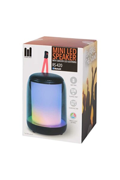 Led Portable Bluetooth Speaker with RGB