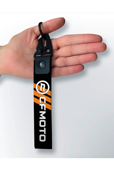 NIFF CFMOTO Turuncu Unisex, Aksesuar, Hediyelik, Metal Kancalı, Kaliteli, Bez...