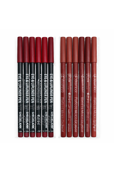 JLO Beauty Lip Liner Set 12 Pieces