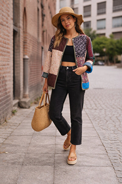 ÇATI KATI Vintage Özel Tasarım Bohem Düş Koleksiyonu & Yamalı Rüya Kapitone C...