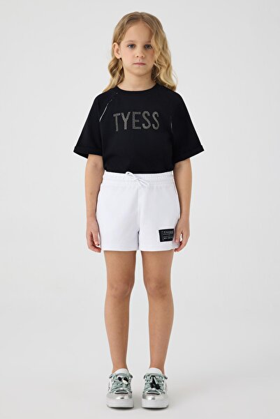 Tyess BG Store Κοριτσίστικο λευκό σορτς