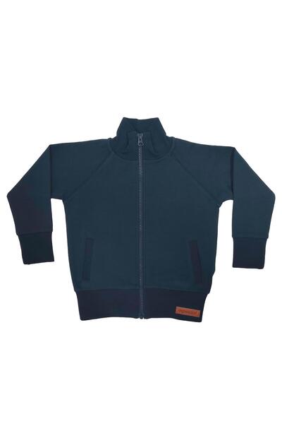 OrganicKid Basic Çocuk Lacivert Sweatshirt