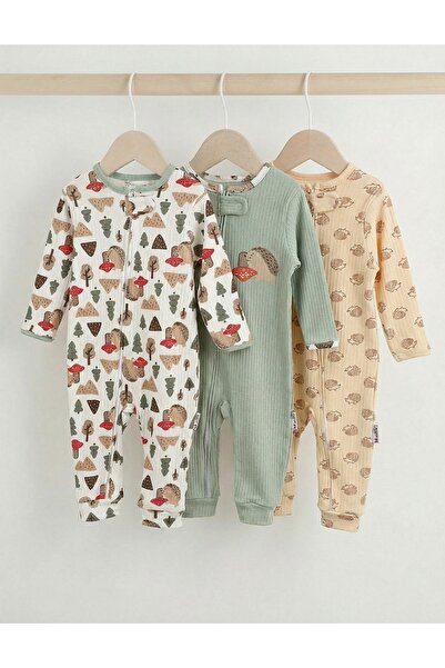 MiniKids Σετ 3 φόρμες premium, Mushroom, πολύχρωμο