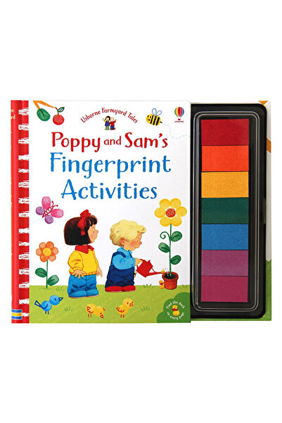 Usborne Farmyard Tales Poppy and Sam - Δραστηριότητες με δακτυλικά αποτυπώματα