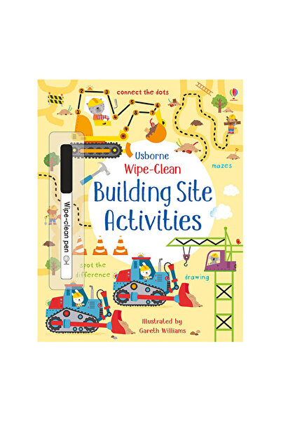 Usborne Wipe-Clean Building Site Activities Publishing