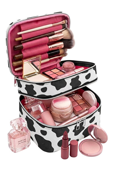 NS reliable Ns Двуслойна чанта за грим Captain Travel Makeup Organiser, много...