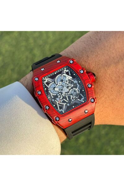 FANDER BLUE Luxury Watch with Silver Fluted Bezel and White Dial