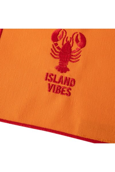 Mudo Concept Summer Embroidered 4-Piece Cocktail Napkins 15X15 cm