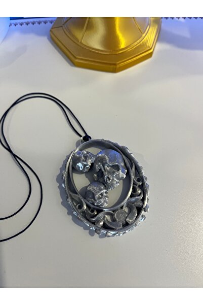 3dvibeswithmerve Victorian Gothic Kurukafa Kolye