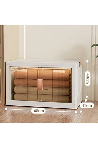 KEKE Convenient Assembly-Free Storage Cabinet for Household Snacks, Toys, Clo...