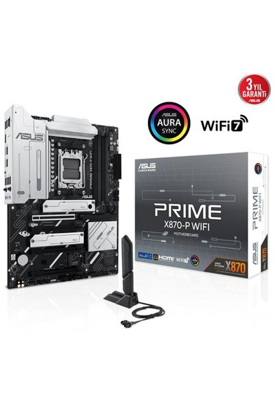 Universal Asus prime x870-p wifi-7 ddr5 hdmi dp pcie 5.0 am5 atx