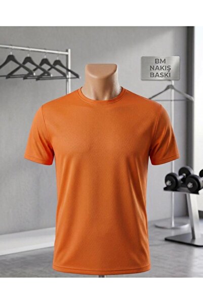 BMNAKIŞBASKI Unisex Polyester T-Shirt Lightweight Anti-Sweat Casual Sports T-...