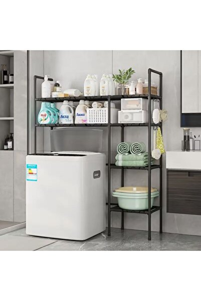 victiny Multifunctional 5-layer washing machine and toilet storage rack 138x1...